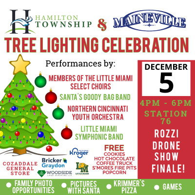 Tree Lighting Celebration flyer